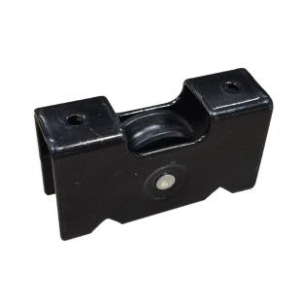 Aluminum Alloy Door and Window Accessories Professional Manufacturer Plastic Roller Black