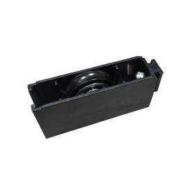Aluminum Alloy Door and Window Accessories Professional Manufacturer Plastic Roller Single wheel Black