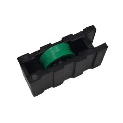 Modern Design Professional Aluminum Alloy Door and Window Accessories Roller Green with Texture