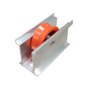 Professional Foreign Trade Export Aluminum Alloy Door and Window Accessories Egypt Wheel Orange
