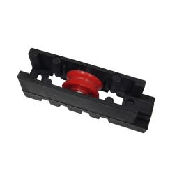 Professional Aluminum Alloy Sliding Door and Window Plastic Roller Single Wheel Iron Bearing