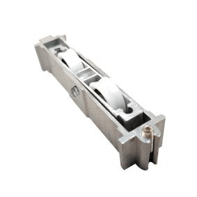 Professional Foreign Trade Export Aluminum Alloy Door and Window Accessories White Double Wheel Roller