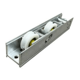 Source Manufacturer Aluminum Alloy Door and Window Accessories Roller Aluminum Double Wheel White U Groove