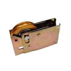 Foreign Trade Export Source Manufacturer Aluminum Alloy Door and Window Accessories Iron Roller Gold Plated Wheel