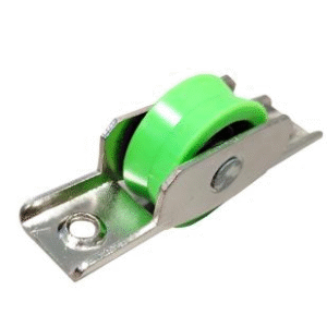 Manufacturers Direct Sales Aluminum Alloy Door and Window Accessories Iron Roller Green Wheel