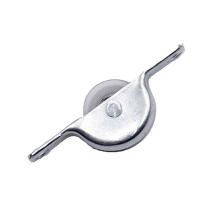 Aluminum Alloy Door and Window Accessories Iron Roller White Abalone Plastic Wheel for Export