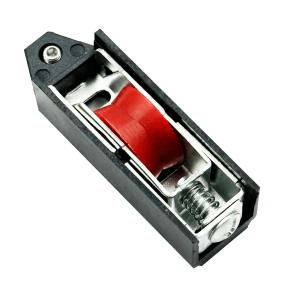 Plastic Nylon -Iron Single Wheel Aluminum Door and Window Accessories, African Roller, Positioning Roller