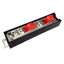 New Style Plastic Nylon-Iron Double Wheel Aluminum Alloy Door and Window Roller